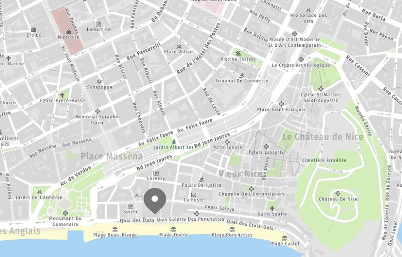 Aparthotel Riviera - Balcon Des Etats Unis - Old Town Promenade Des Anglais Νίκαια Εξωτερικό φωτογραφία
